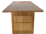 ΤΡΑΠΕΖΙ ZIBRA PAKOWORLD TEAK ΞΥΛΟ ΣΕ ΦΥΣΙΚΗ ΑΠΟΧΡΩΣΗ 220X100X75ΕΚ