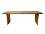 ΤΡΑΠΕΖΙ ZIBRA PAKOWORLD TEAK ΞΥΛΟ ΣΕ ΦΥΣΙΚΗ ΑΠΟΧΡΩΣΗ 220X100X75ΕΚ