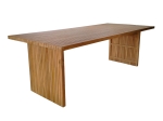 ΤΡΑΠΕΖΙ ZIBRA PAKOWORLD TEAK ΞΥΛΟ ΣΕ ΦΥΣΙΚΗ ΑΠΟΧΡΩΣΗ 220X100X75ΕΚ