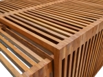ΤΡΑΠΕΖΙ TINNIE I PAKOWORLD ΣΕΤ 2ΤΕΜ TEAK ΞΥΛΟ ΣΕ ΦΥΣΙΚΗ ΑΠΟΧΡΩΣΗ
