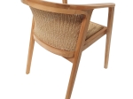 ΠΟΛΥΘΡΟΝΑ GRANNY PAKOWORLD TEAK WOOD ΚΑΙ ΣΥΝΘΕΤΙΚΟ ΣΧΟΙΝΙ ΣΕ ΦΥΣΙΚΗ ΑΠΟΧΡΩΣΗ 60X60X82ΕΚ