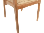 ΠΟΛΥΘΡΟΝΑ GRANNY PAKOWORLD TEAK WOOD ΚΑΙ ΣΥΝΘΕΤΙΚΟ ΣΧΟΙΝΙ ΣΕ ΦΥΣΙΚΗ ΑΠΟΧΡΩΣΗ 60X60X82ΕΚ