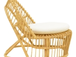ΠΟΛΥΘΡΟΝΑ TROMSO PAAKOWORLD PE RATTAN ΣΕ ΦΥΣΙΚΗ ΑΠΟΧΡΩΣΗ ΜΕ ΕΚΡΟΥ ΧΡΩΜΑ ΜΑΞΙΛΑΡΙ 80X85X98ΕΚ