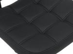ΚΑΡΕΚΛΑ ΓΡΑΦΕΙΟΥ SEDIA PAKOWORLD PU ΣΕ ΜΑΥΡΗ ΑΠΟΧΡΩΣΗ 50X50X75-85ΕΚ