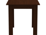 ΤΡΑΠΕΖΙ MANKA I PAKOWORLD ΣΕ WENGE ΑΠΟΧΡΩΣΗ 80X80X77ΕΚ