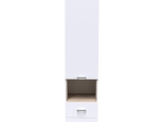 ΒΙΤΡΙΝΑ-ΣΤΗΛΗ TOSCANA PAKOWORLD ΣΕ ΛΕΥΚΗ ΑΠΟΧΡΩΣΗ 50X42X222.5ΕΚ
