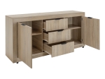 ΜΠΟΥΦΕΣ DOHA PAKOWORLD ΣΕ SONOMA ΑΠΟΧΡΩΣΗ 180X45X80.5ΕΚ