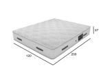 ΣΤΡΩΜΑ FRESH 3D ΗΜΙΔΙΠΛΟ (CHIC STROM) 120X200X27