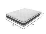 ΣΤΡΩΜΑ DELUXE 3D ΔΙΠΛΟ (CHIC STROM) 160X200X27CM