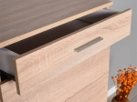 ΣΥΡΤΑΡΙΕΡΑ ΜΕΛΑΜΙΝΗΣ TRENDLINE MEGAPAP ΣΕ ΧΡΩΜΑ SONOMA 60X44X108ΕΚ.