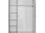 ΝΤΟΥΛΑΠΑ ΡΟΥΧΩΝ FRENCH MEGAPAP ΤΡΙΦΥΛΛΗ ΧΡΩΜΑ ΛΕΥΚΟ 125X54X196ΕΚ.