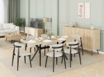 ΜΠΟΥΦΕΣ LUNA MEGAPAP ΧΡΩΜΑ FLORIDA OAK 180X43X100ΕΚ.