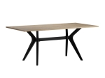 ΤΡΑΠΕΖΙ LUNA MEGAPAP ΧΡΩΜΑ FLORIDA OAK 181X90X75ΕΚ.