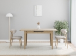 ΤΡΑΠΕΖΙ TRENDLINE MEGAPAP ΕΠΕΚΤΕΙΝΟΜΕΝΟ ΧΡΩΜΑ OAK 120/150X70X75ΕΚ.