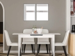 ΤΡΑΠΕΖΙ TRENDLINE MEGAPAP ΕΠΕΚΤΕΙΝΟΜΕΝΟ ΧΡΩΜΑ ΛΕΥΚΟ 120/150X70X75ΕΚ.