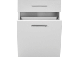 ΝΤΟΥΛΑΠΙ - ΚΑΛΑΘΙ ΑΠΛΥΤΩΝ DIAMOND MEGAPAP ΧΡΩΜΑ ΛΕΥΚΟ GLOSS 52X38X83ΕΚ.