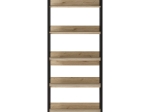 ΒΙΒΛΙΟΘΗΚΗ CONNECT MEGAPAP ΧΡΩΜΑ FLORIDA OAK 73X35X172ΕΚ.