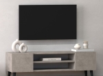 ΕΠΙΠΛΟ ΤΗΛΕΟΡΑΣΗΣ ETNA MEGAPAP ΧΡΩΜΑ ΓΚΡΙ ΡΕΤΡΟ 120X30X40ΕΚ.