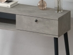 ΚΟΝΣΟΛΑ NAPOLI MEGAPAP ΧΡΩΜΑ ΓΚΡΙ ΡΕΤΡΟ 90X29X88ΕΚ.
