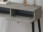 ΚΟΝΣΟΛΑ NAPOLI MEGAPAP ΧΡΩΜΑ ΓΚΡΙ ΡΕΤΡΟ 90X29X88ΕΚ.