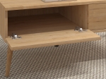 ΤΡΑΠΕΖΑΚΙ ΣΑΛΟΝΙΟΥ ALIS MEGAPAP ΧΡΩΜΑ OAK 110X50X40ΕΚ.