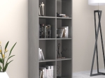 ΒΙΒΛΙΟΘΗΚΗ ANSER MEGAPAP ΧΡΩΜΑ ΓΚΡΙ ΣΚΥΡΟΔΕΜΑΤΟΣ 69,8X29X142ΕΚ.