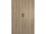 ΝΤΟΥΛΑΠΑ ΡΟΥΧΩΝ VICTORIA MEGAPAP ΔΙΦΥΛΛΗ ΧΡΩΜΑ ΚΑΡΥΔΙ 100X60X181ΕΚ.