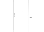 ΝΤΟΥΛΑΠΑ ΡΟΥΧΩΝ VICTORIA MEGAPAP ΜΟΝΟΦΥΛΛΗ ΧΡΩΜΑ ΛΕΥΚΟ 50X60X181ΕΚ.