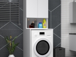 ΕΠΙΠΛΟ ΠΛΥΝΤΗΡΙΟΥ COZEN MEGAPAP ΧΡΩΜΑ ΛΕΥΚΟ 65X60X178ΕΚ.