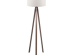 ΦΩΤΙΣΤΙΚΟ ΔΑΠΕΔΟΥ ROSLING MEGAPAP MDF/ΥΦΑΣΜΑ PVC ΧΡΩΜΑ ΚΑΡΥΔΙ - ΛΕΥΚΟ 38X38X140ΕΚ.