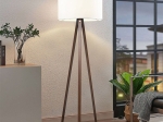 ΦΩΤΙΣΤΙΚΟ ΔΑΠΕΔΟΥ ROSLING MEGAPAP MDF/ΥΦΑΣΜΑ PVC ΧΡΩΜΑ ΚΑΡΥΔΙ - ΛΕΥΚΟ 38X38X140ΕΚ.