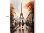 ΠΙΝΑΚΑΣ ΣΕ ΚΑΜΒΑ "AUTUMN IN PARIS" MEGAPAP ΨΗΦΙΑΚΗΣ ΕΚΤΥΠΩΣΗΣ 70X100X3ΕΚ.