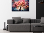 ΠΙΝΑΚΑΣ ΣΕ ΚΑΜΒΑ "PINK TREE" MEGAPAP ΨΗΦΙΑΚΗΣ ΕΚΤΥΠΩΣΗΣ 100X70X3ΕΚ.