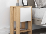 ΚΟΜΟΔΙΝΟ EMA MEGAPAP ΧΡΩΜΑ SAPPHIRE OAK - ΛΕΥΚΟ 30X30X55ΕΚ.