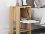ΚΟΜΟΔΙΝΟ EMA MEGAPAP ΧΡΩΜΑ SAPPHIRE OAK - ΛΕΥΚΟ 30X30X55ΕΚ.