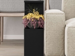 ΒΟΗΘΗΤΙΚΟ ΤΡΑΠΕΖΑΚΙ HOMEMANIA MEGAPAP ΧΡΩΜΑ ΜΑΥΡΟ 60X20X60ΕΚ.