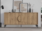 ΜΠΟΥΦΕΣ GORA MEGAPAP ΧΡΩΜΑ ΑΝΟΙΧΤΟ ΚΑΡΥΔΙ 180X35,6X82ΕΚ.