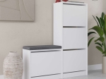 ΠΑΠΟΥΤΣΟΘΗΚΗ DUDE MEGAPAP ΧΡΩΜΑ ΛΕΥΚΟ 104,8X26X118,5ΕΚ.
