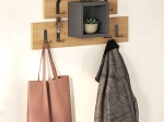ΚΡΕΜΑΣΤΡΑ ΤΟΙΧΟΥ LUMINA MEGAPAP ΧΡΩΜΑ SAPPHIRE OAK - ΑΝΘΡΑΚΙ 68X14,8X32ΕΚ.