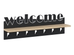 ΚΡΕΜΑΣΤΡΑ ΤΟΙΧΟΥ WELCOME MEGAPAP ΧΡΩΜΑ ΜΑΥΡΟ - SAPPHIRE OAK 86X15,2X29ΕΚ.