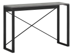 ΚΟΝΣΟΛΑ ARCHIE MEGAPAP ΧΡΩΜΑ ΓΚΡΙ ΡΕΤΡΟ - ΜΑΥΡΟ 110X35X75ΕΚ.