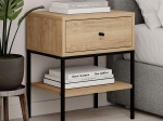 ΚΟΜΟΔΙΝΟ LISA MEGAPAP ΧΡΩΜΑ SAPHHIRE OAK 45X35X56ΕΚ.