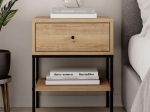ΚΟΜΟΔΙΝΟ LISA MEGAPAP ΧΡΩΜΑ SAPHHIRE OAK 45X35X56ΕΚ.