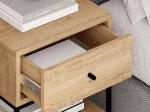 ΚΟΜΟΔΙΝΟ LISA MEGAPAP ΧΡΩΜΑ SAPHHIRE OAK 45X35X56ΕΚ.
