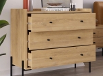 ΣΥΡΤΑΡΙΕΡΑ MALTA MEGAPAP ΧΡΩΜΑ SAPPHIRE OAK 94X40X80,1ΕΚ.