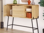 ΚΟΝΣΟΛΑ NAIVE MEGAPAP ΧΡΩΜΑ SAPPHIRE OAK 116X35,5X91ΕΚ.