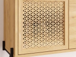 ΚΟΝΣΟΛΑ NAIVE MEGAPAP ΧΡΩΜΑ SAPPHIRE OAK 116X35,5X91ΕΚ.