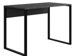 ΓΡΑΦΕΙΟ ΕΡΓΑΣΙΑΣ INNA MEGAPAP ΧΡΩΜΑ ΓΚΡΙ ΡΕΤΡΟ - SILKY BLACK 110X60X75ΕΚ.