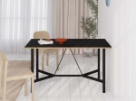 ΤΡΑΠΕΖΙ ADORO MEGAPAP ΧΡΩΜΑ ΜΑΥΡΟ 140X80X75ΕΚ.