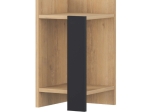ΚΟΜΟΔΙΝΟ ELOS MEGAPAP ΧΡΩΜΑ SAPHHIRE OAK - SILKY BLACK 30X31,7X55ΕΚ.